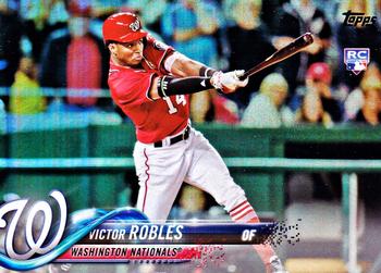 2018 Topps - Rainbow Foil #166 Victor Robles Front