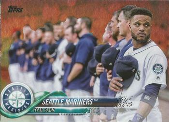 2018 Topps - Rainbow Foil #176 Seattle Mariners Front