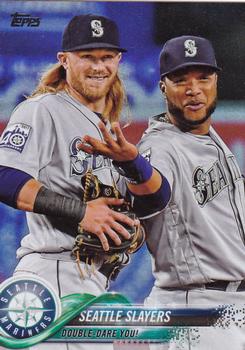 2018 Topps - Rainbow Foil #205 Seattle Slayers Front