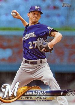 2018 Topps - Rainbow Foil #255 Zach Davies Front
