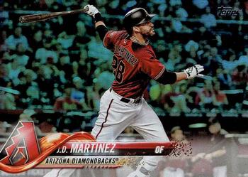 2018 Topps - Rainbow Foil #257 J.D. Martinez Front