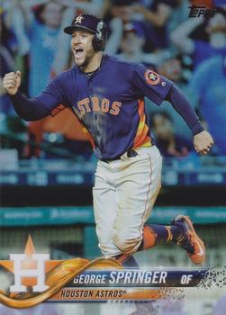 2018 Topps - Rainbow Foil #275 George Springer Front