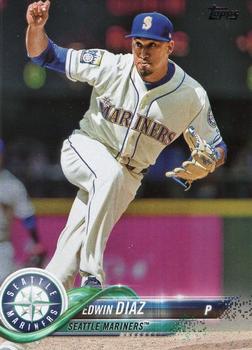 2018 Topps - Rainbow Foil #321 Edwin Diaz Front