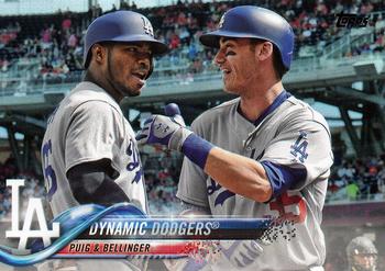 2018 Topps - Rainbow Foil #365 Dynamic Dodgers Front