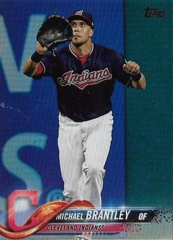 2018 Topps - Rainbow Foil #401 Michael Brantley Front