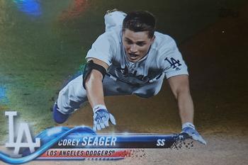 2018 Topps - Rainbow Foil #550 Corey Seager Front