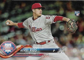 2018 Topps - Rainbow Foil #551 Yacksel Rios Front