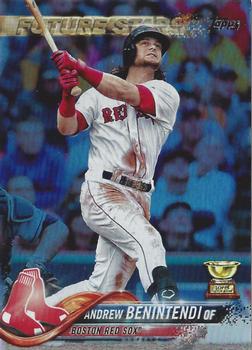 2018 Topps - Rainbow Foil #556 Andrew Benintendi Front