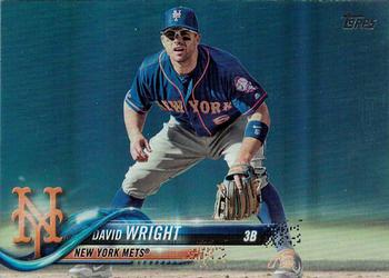 2018 Topps - Rainbow Foil #588 David Wright Front