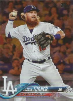 2018 Topps - Rainbow Foil #599 Justin Turner Front