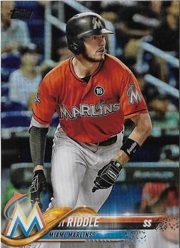 2018 Topps - Rainbow Foil #651 J.T. Riddle Front