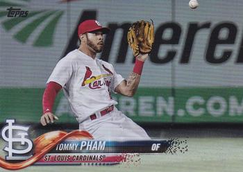 2018 Topps - Rainbow Foil #665 Tommy Pham Front