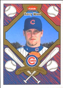 2004 Fleer Tradition - Diamond Tributes #4DT Kerry Wood Front