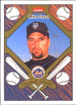 2004 Fleer Tradition - Diamond Tributes #8DT Mike Piazza Front