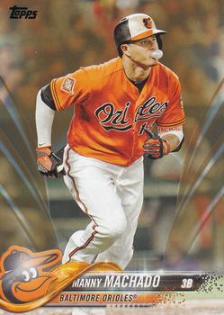 2018 Topps - Gold #25 Manny Machado Front