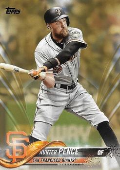 2018 Topps - Gold #47 Hunter Pence Front