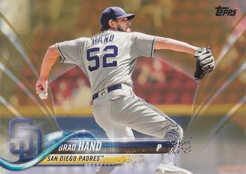 2018 Topps - Gold #52 Brad Hand Front