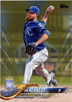 2018 Topps - Gold #66 Ian Kennedy Front