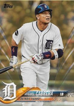 2018 Topps - Gold #90 Miguel Cabrera Front