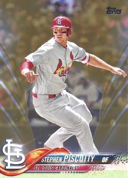 2018 Topps - Gold #158 Stephen Piscotty Front