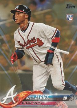 2018 Topps - Gold #276 Ozzie Albies Front