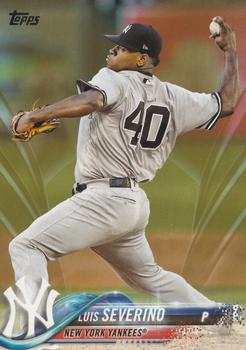 2018 Topps - Gold #303 Luis Severino Front