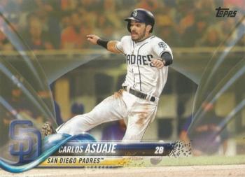 2018 Topps - Gold #312 Carlos Asuaje Front