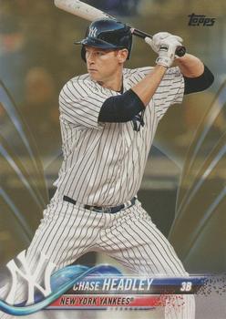 2018 Topps - Gold #317 Chase Headley Front