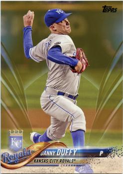 2018 Topps - Gold #318 Danny Duffy Front