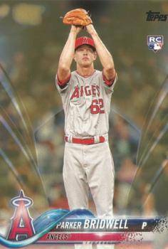 2018 Topps - Gold #322 Parker Bridwell Front