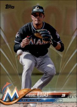2018 Topps - Gold #362 Miguel Rojas Front