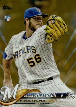 2018 Topps - Gold #378 Aaron Wilkerson Front