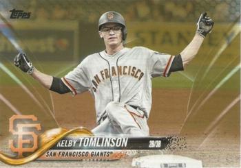 2018 Topps - Gold #380 Kelby Tomlinson Front