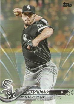 2018 Topps - Gold #386 James Shields Front