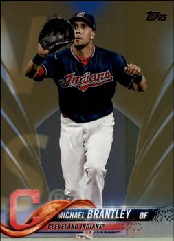 2018 Topps - Gold #401 Michael Brantley Front