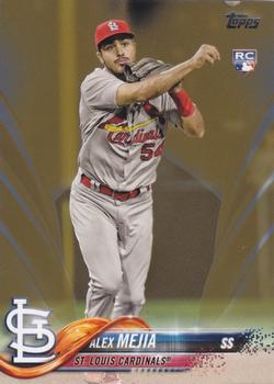 2018 Topps - Gold #470 Alex Mejia Front