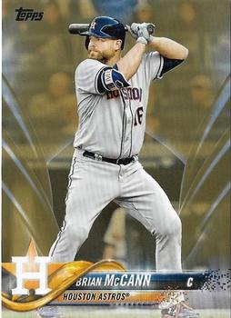 2018 Topps - Gold #562 Brian McCann Front
