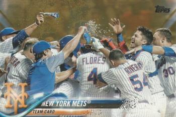 2018 Topps - Gold #564 New York Mets Front