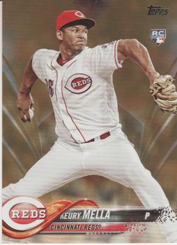 2018 Topps - Gold #596 Keury Mella Front