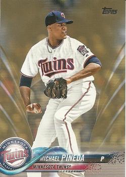 2018 Topps - Gold #602 Michael Pineda Front