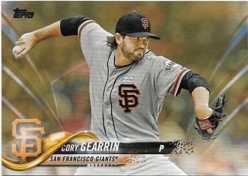 2018 Topps - Gold #613 Cory Gearrin Front