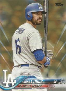 2018 Topps - Gold #655 Andre Ethier Front