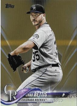 2018 Topps - Gold #678 Chad Bettis Front