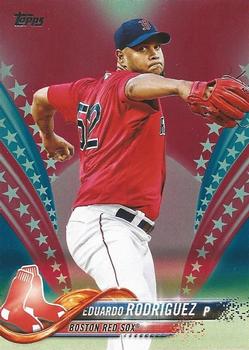 2018 Topps - Independence Day #43 Eduardo Rodriguez Front
