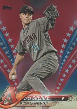2018 Topps - Independence Day #507 Zack Greinke Front