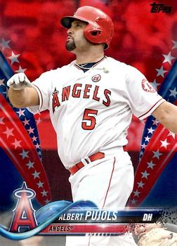 2018 Topps - Independence Day #582 Albert Pujols Front