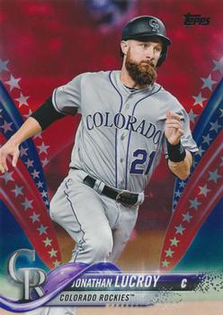 2018 Topps - Independence Day #667 Jonathan Lucroy Front