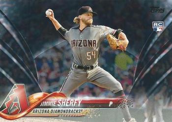 2018 Topps - Black #174 Jimmie Sherfy Front