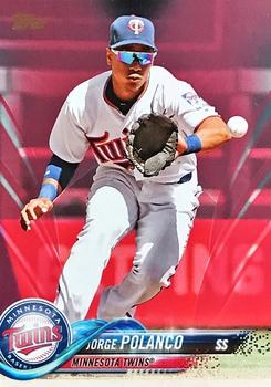 2018 Topps - Mother's Day Pink #107 Jorge Polanco Front