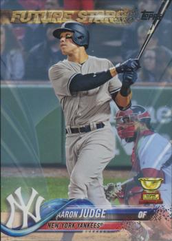 2018 Topps - Father's Day Blue #1 Aaron Judge Front